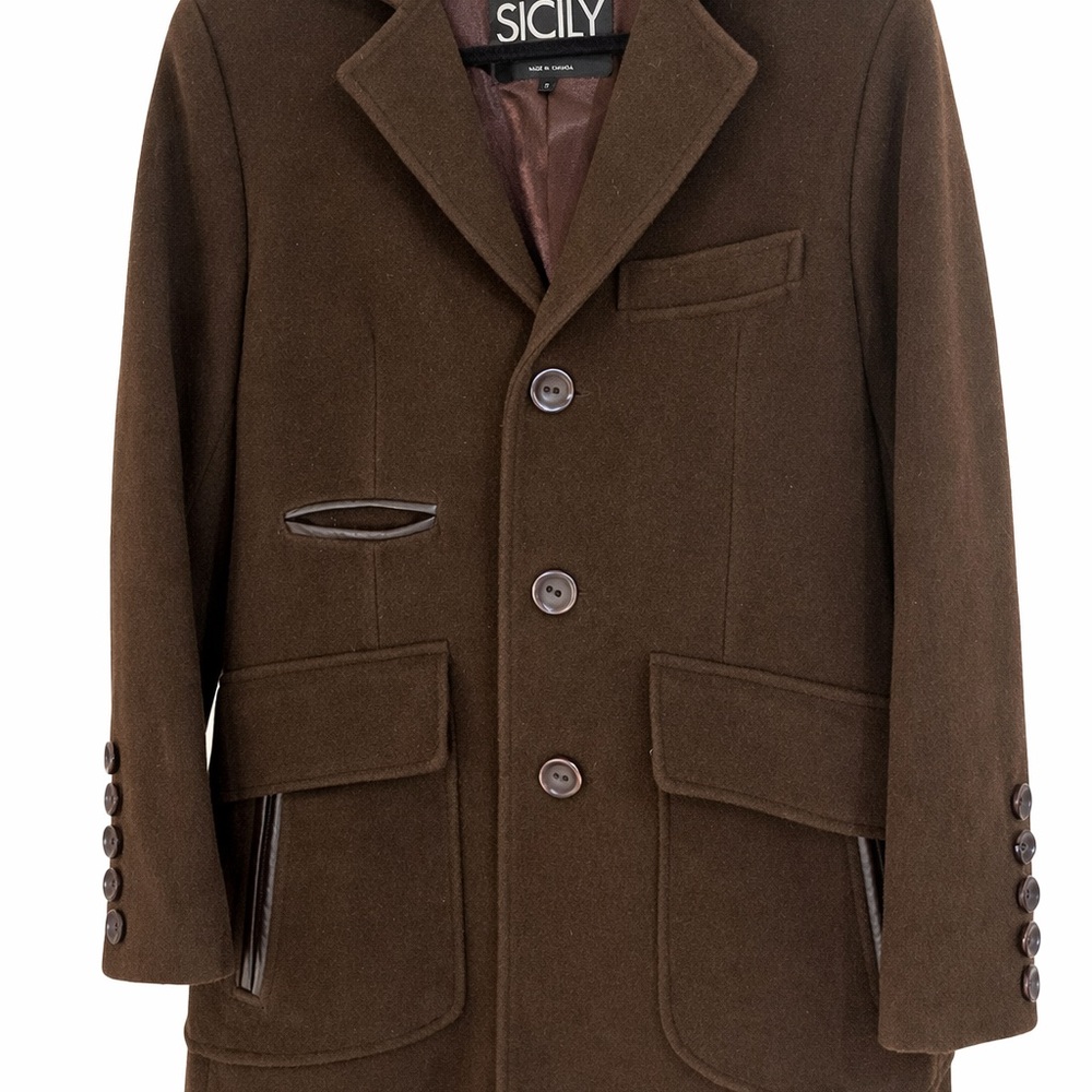 Ladies Sicily wool/cashmere Coat